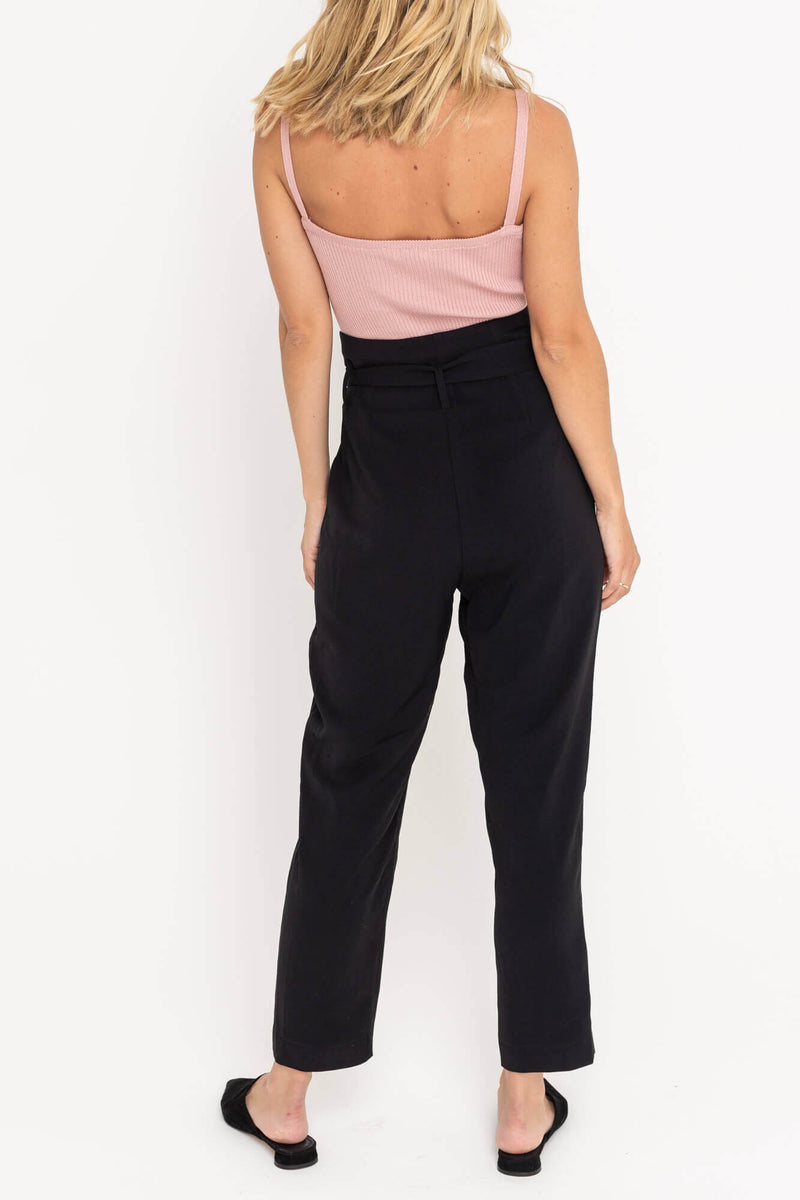 Paperbag Front Tie Trousers