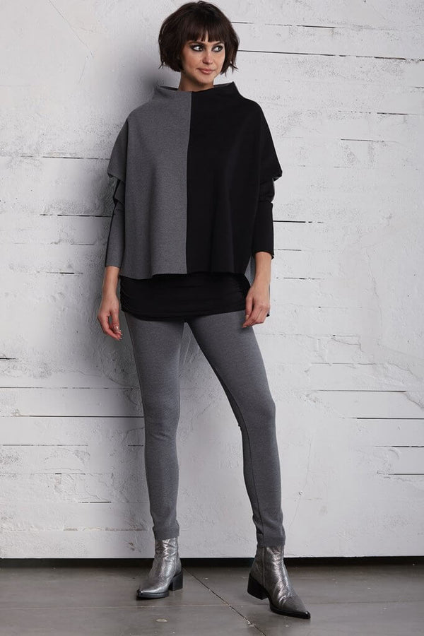 Planet's matte jersey rouched tank will make the perfect layering piece under sweaters and cropped tops. Available in black and priced at $165.00. 